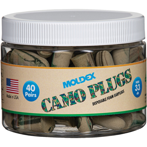 Camo Earplugs, Bulk - Canister Rock Safety Industrial Ltd