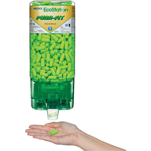 Pura-Fit Earplugs TouchFree EcoStation&reg; Dispenser Starter Kit Rock Safety Industrial Ltd