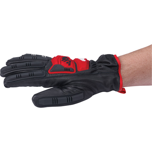 Goatskin Impact Gloves, Small, Grain Leather Palm Rock Safety Industrial Ltd