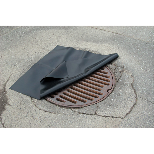 Neoprene Drain Covers, Square, 36" L x 36" W Rock Safety Industrial Ltd