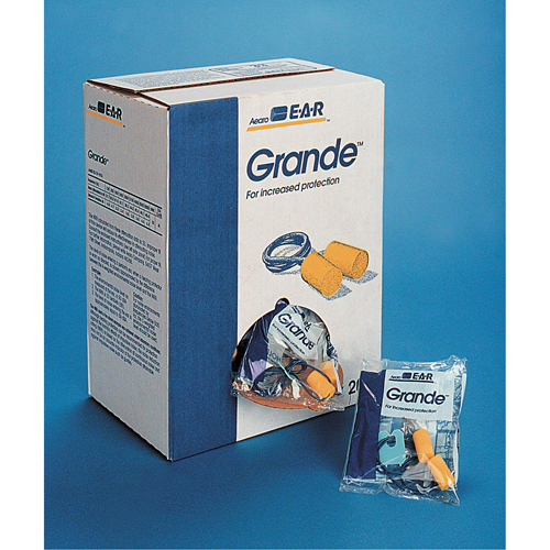 E-A-R Classic Earplugs, Bulk - Polybag, Large, Corded Rock Safety Industrial Ltd