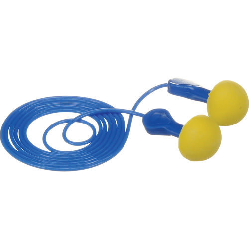 Bouchons d'oreilles rapides de style capsule E-A-R, Avec cordon, Vrac - Sachet coussin, 25 dB NRR, Taille unique Rock Safety Industrial Ltd