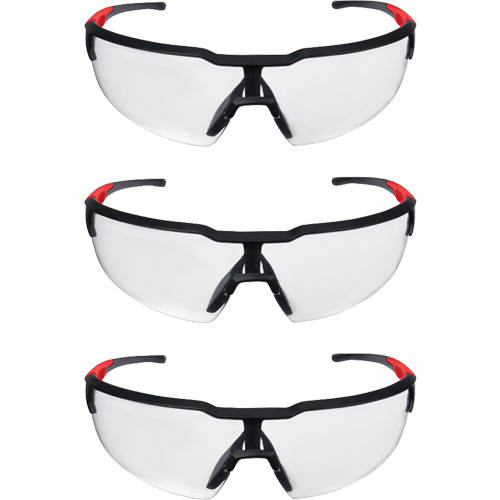 Safety Glasses, Clear Lens, Anti-Scratch, ANSI Z87+/Meets/Exceeds CSA Z94.3 Rock Safety Industrial Ltd