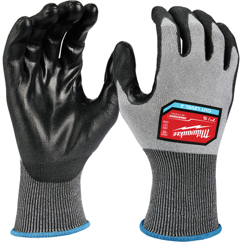 Gants de haute dext&eacute;rit&eacute;, Taille Petit, Calibre 18, Rev&ecirc;tement Polyur&eacute;thane, Enveloppe en Poly&eacute;thyl&egrave;ne, ANSI/ISEA 105 niveau 2 Rock Safety Industrial Ltd