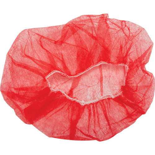 Bonnets bouffants, Polypropyl&egrave;ne, 21", Rouge Rock Safety Industrial Ltd