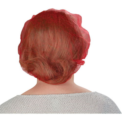 Bonnets bouffants, Polypropyl&egrave;ne, 21", Rouge Rock Safety Industrial Ltd
