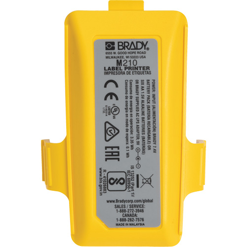 Battery Cover for M210 Handheld Label Maker Rock Safety Industrial Ltd