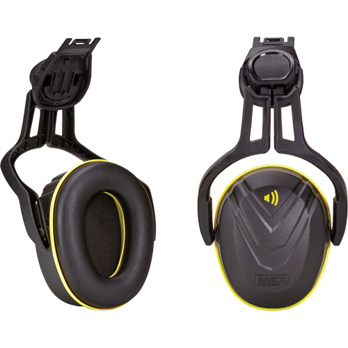 V-Gard&reg; Cap Mounted Hearing Protection, Cap Mount, 27 NRR dB Rock Safety Industrial Ltd