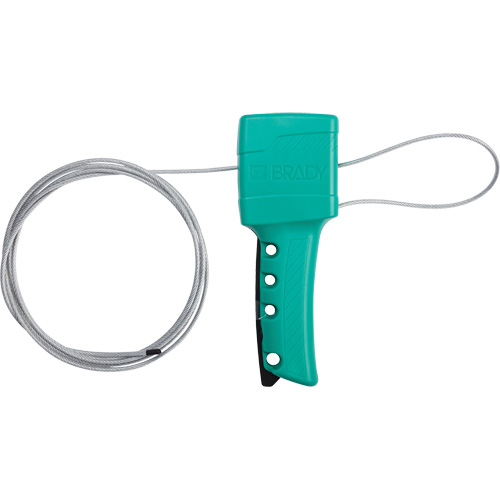 Red All Purpose Cable Lockout, 8' Length Rock Safety Industrial Ltd