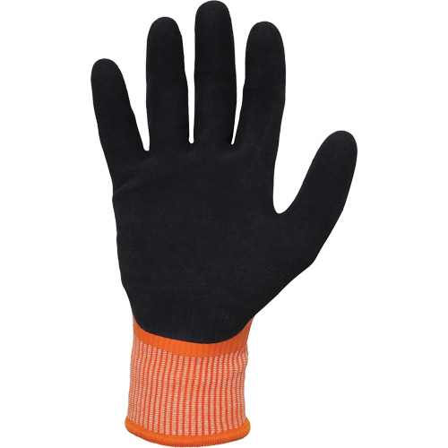 Gants de travail enduits et r&eacute;sistant &agrave; la coupe pour l'hiver ProFlex 7551, Taille Petit, Calibre 10/13, Rev&ecirc;tement Nitrile/Latex de caoutchouc, Enveloppe en PEHP, ASTM ANSI niveau A5/EN 388 niveau E Rock Safety Industrial Ltd
