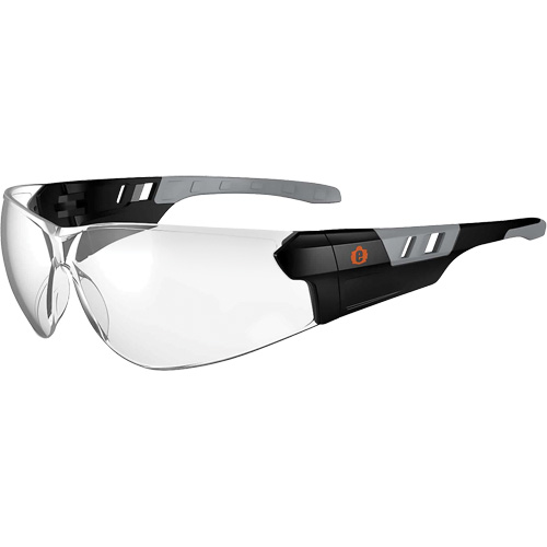 Lunettes de s&eacute;curit&eacute; sans monture Skullerz SAGA, Lentille Transparent, Anti-&eacute;gratignures, ANSI Z87+/R&eacute;pond ou surpasse la norme CSA Z94.3 Rock Safety Industrial Ltd