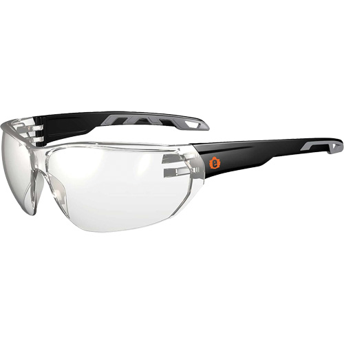 Lunettes de s&eacute;curit&eacute; sans monture Skullerz VALI, Lentille Int&eacute;rieur/ext&eacute;rieur, Anti-&eacute;gratignures, ANSI Z87+/R&eacute;pond ou surpasse la norme CSA Z94.3 Rock Safety Industrial Ltd