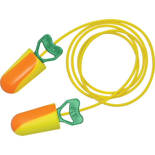 PinchFit BioSoft Biobased Earplugs, Bulk - Box, Corded Rock Safety Industrial Ltd