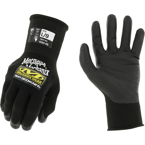 Speedknit Work Gloves, 7, Polyurethane Coating, 15 Gauge, Nylon Shell Rock Safety Industrial Ltd
