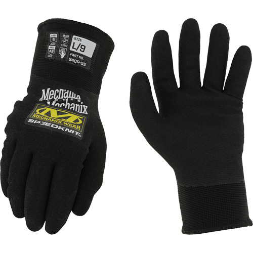 Gants thermiques Speedknit Thermal, Taille 7, Calibre 15, Rev&ecirc;tement Nitrile, Enveloppe en Nylon, ASTM ANSI niveau A2 Rock Safety Industrial Ltd