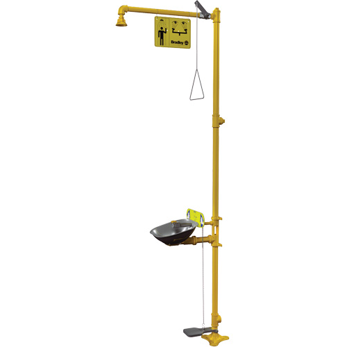Poste de douche oculaire & douche de s&eacute;curit&eacute; Halo Rock Safety Industrial Ltd