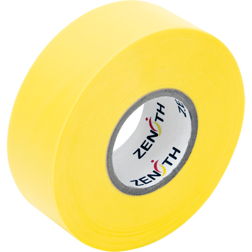 Flagging Tape, 1.1875" W x 164' L, Fluorescent Yellow Rock Safety Industrial Ltd
