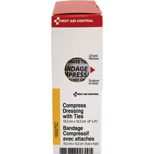 Recharge de bandages compressifs avec attaches SmartCompliance, 4" lo x 4" la Rock Safety Industrial Ltd