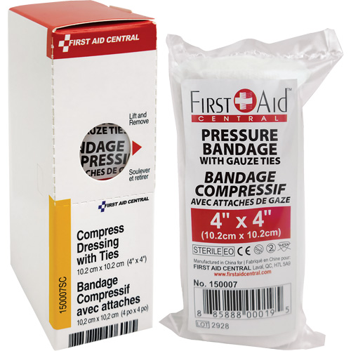 Recharge de bandages compressifs avec attaches SmartCompliance, 4" lo x 4" la Rock Safety Industrial Ltd