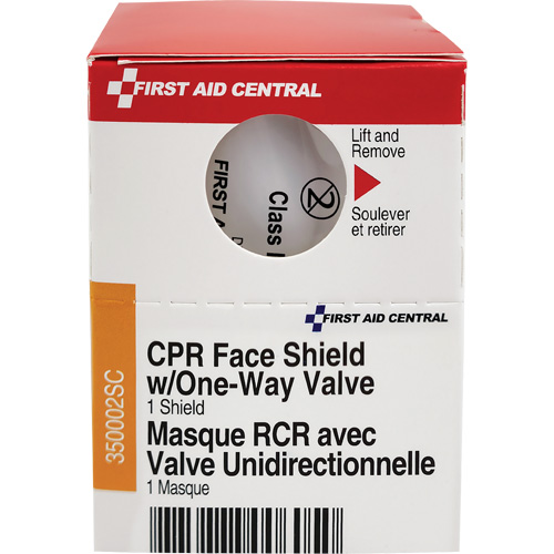 Recharge de visi&egrave;re RCR avec soupape unidirectionnelle SmartCompliance, Masque &agrave; usage unique, Classe 2 Rock Safety Industrial Ltd