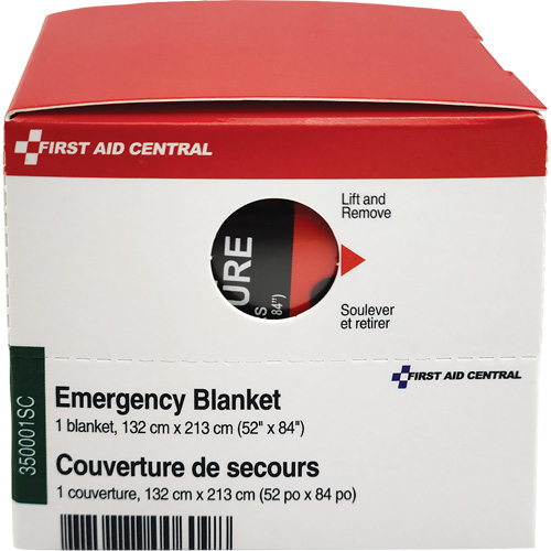 Recharge de couverture d'urgence SmartCompliance, PETP Rock Safety Industrial Ltd