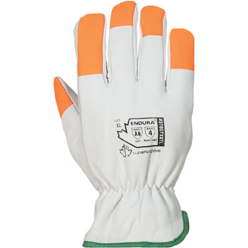 Gants r&eacute;sistants aux coupures Endura Thinsulate, Taille Petit/7, Enveloppe en Ch&egrave;vre/TenActiv, ASTM ANSI niveau A6 Rock Safety Industrial Ltd