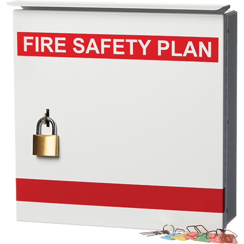 Boîte pour plan de s&eacute;curit&eacute; en cas d'incendie Rock Safety Industrial Ltd
