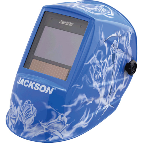 Casque auto-obscurcissant haut de gamme Reapers n Roses Rock Safety Industrial Ltd