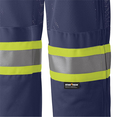 6003P Traffic Safety Pants, Polyester, X-Small, Navy Blue Rock Safety Industrial Ltd
