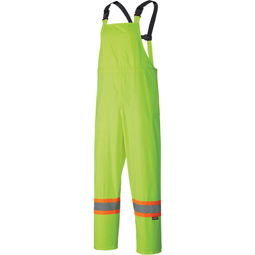5599 Combinaison de pluie imperm&eacute;able et l&eacute;g&egrave;re, Polyester/PVC, T-petit, Jaune lime haute visibilit&eacute; Rock Safety Industrial Ltd