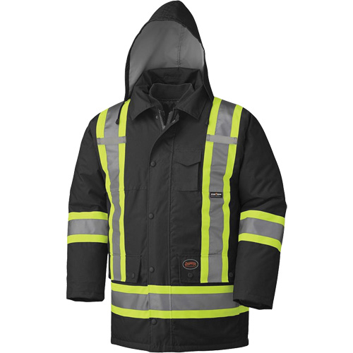5025 Manteau imperm&eacute;able 7 en 1, Noir, T-petit Rock Safety Industrial Ltd