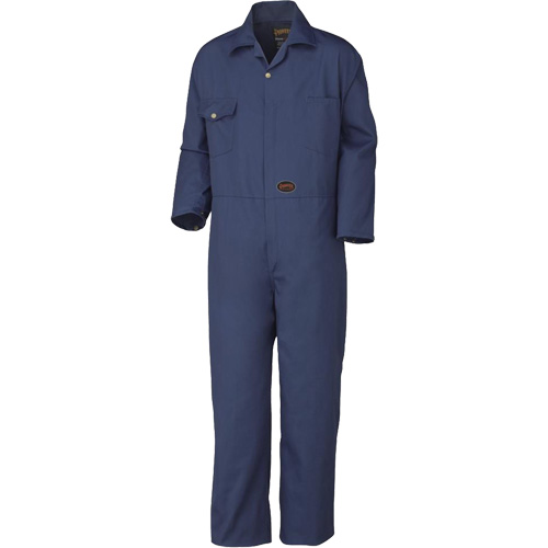 515T Coveralls with Zipper, Men's, Navy Blue, Size 40 Rock Safety Industrial Ltd