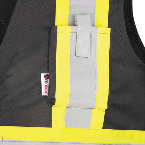 7729 Veste r&eacute;sistante aux arcs &eacute;lectriques FR-Tech, Petit, Noir, 10 cal/cm² Rock Safety Industrial Ltd