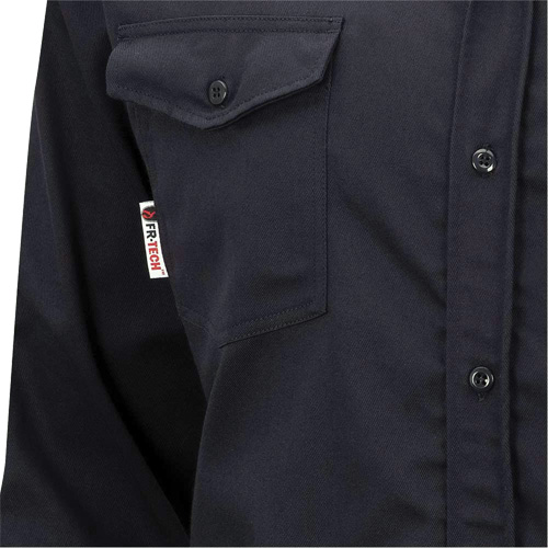 7742 Chemise de s&eacute;curit&eacute; ignifug&eacute;e FR-Tech, Petit, Bleu marin Rock Safety Industrial Ltd