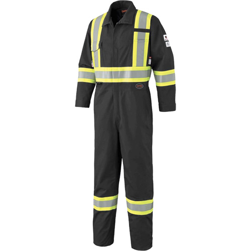 7702BKT Combinaison FR-Tech contre les arcs, Taille 40 (grand taille), Noir, 10 cal/cm² Rock Safety Industrial Ltd