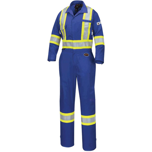 7704W Combinaison FR-Tech ignifuge/contre les arcs pour femme, Taille T-petit, Bleu royal, 10 cal/cm² Rock Safety Industrial Ltd