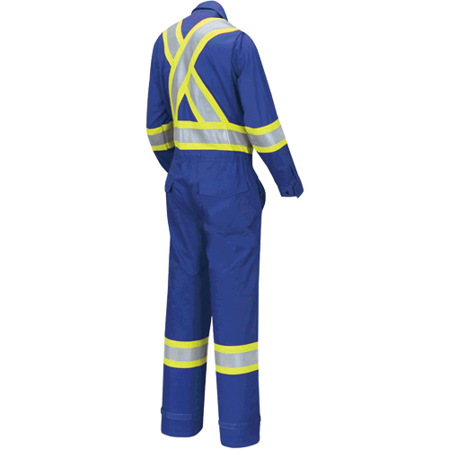 7704W Combinaison FR-Tech ignifuge/contre les arcs pour femme, Taille T-petit, Bleu royal, 10 cal/cm² Rock Safety Industrial Ltd