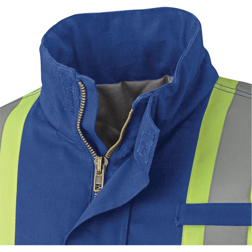 5523 Manteau de s&eacute;curit&eacute; ignifuge, Petit, Bleu royal, 58 cal/cm² Rock Safety Industrial Ltd
