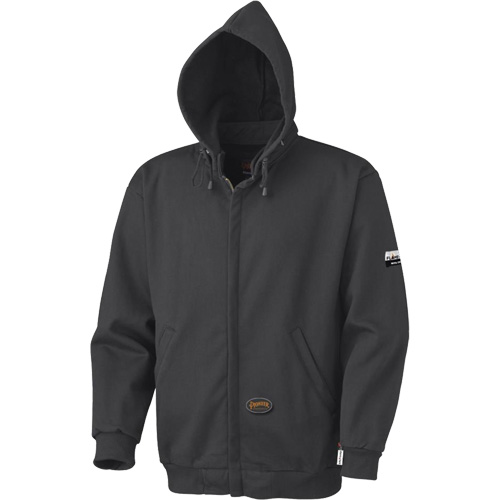 337 Capuche &agrave; fermeture &eacute;clair ignifug&eacute;e, Hommes, T-petit, Noir, 22 cal/cm² Rock Safety Industrial Ltd