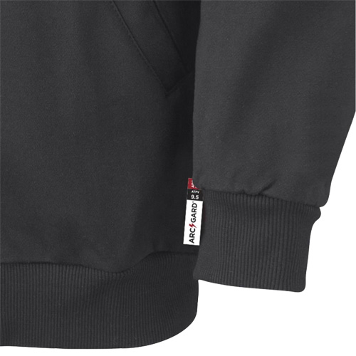 337 Capuche &agrave; fermeture &eacute;clair ignifug&eacute;e, Hommes, T-petit, Noir, 22 cal/cm² Rock Safety Industrial Ltd