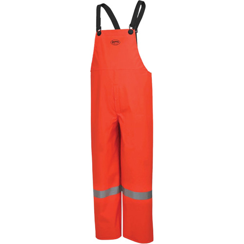 576P FR Safety Bib Pants, Small, High Visibility Orange Rock Safety Industrial Ltd