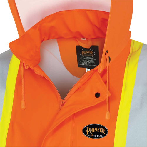5892PKT Veste de s&eacute;curit&eacute; imperm&eacute;able &agrave; haute visibilit&eacute; ignifuge, T-petit, Orange haute visibilit&eacute; Rock Safety Industrial Ltd