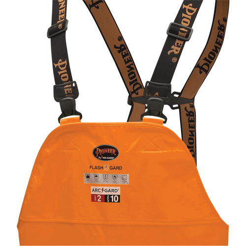 5882 FR/Arc-Rated Waterproof Safety Bib Pants, X-Small, High Visibility Orange Rock Safety Industrial Ltd