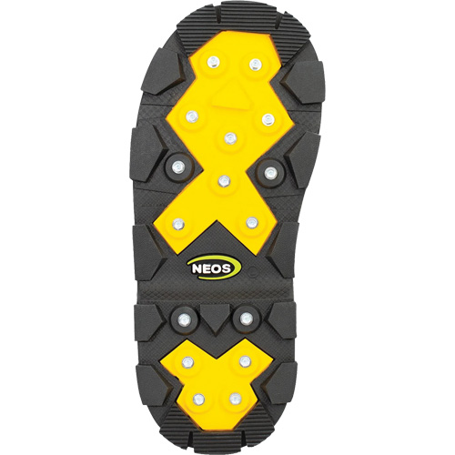 Couvre-chaussure &agrave; crampons avec talonni&egrave;re Voyager Glacier Trek, Nylon/Polyur&eacute;thane, Boucle, Convient &agrave; Hommes 5 - 6,5/Femmes 6 - 8 Rock Safety Industrial Ltd