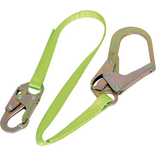 LAN-3402-6 Webbing Restraint Lanyard, 1 Legs, 6', CSA Class B Rock Safety Industrial Ltd