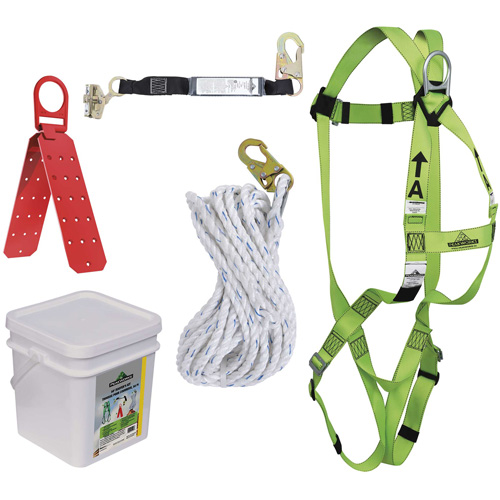 RK4-50 Compliance Fall Protection Kit, Roofer's Kit Rock Safety Industrial Ltd