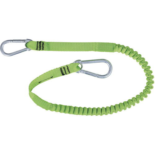TT-9902 Slim Line Tool Tether Harness Lanyard, Fixed Length, Dual Carabiner Rock Safety Industrial Ltd