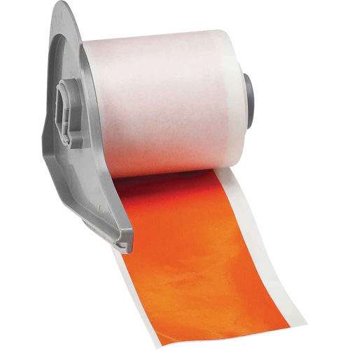 Ruban adh&eacute;sif permanent toutes saisons pour &eacute;tiquettes, Vinyle, Orange, Largeur de 2" Rock Safety Industrial Ltd