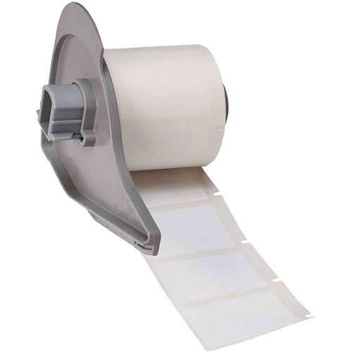 Harsh Environment Multi-Purpose Labels, Polyester, 1.5" L x 1" H, White Rock Safety Industrial Ltd