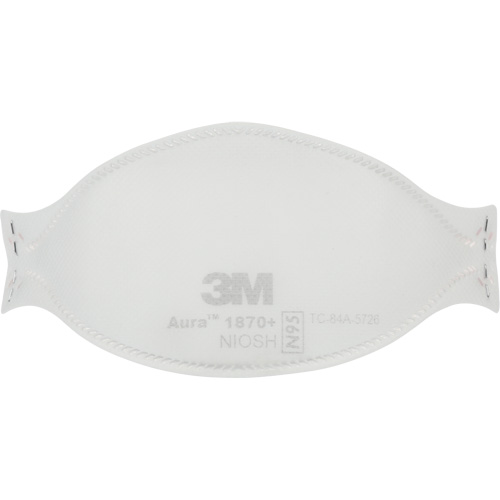 Appareil de protection respiratoire contre les particules pour soins de sant&eacute; et masque chirurgical 1870+ Aura, N95, Certifi&eacute; NIOSH/Homologu&eacute; FDA Rock Safety Industrial Ltd